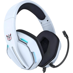 Headset Gaming onikuma With RGB LED X27 White